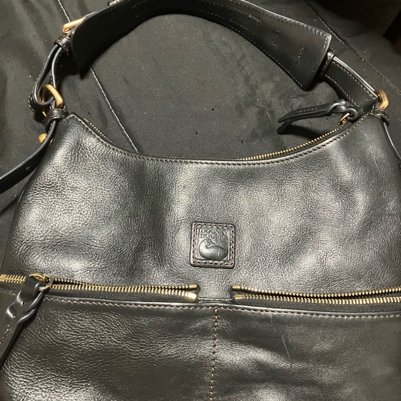 Dooney & Bourke Florentine Leather Small ZipperPocket Sac - Picture 5 of 5